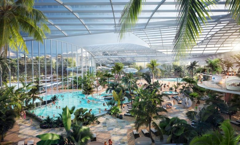 New photos of new health resort in the Trafford Centre have been released.