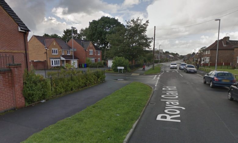 Lee Knott, 45-year-old, was attacked while he was walking in Royal Oak Road in Wythenshawe at about 05.00 pm.