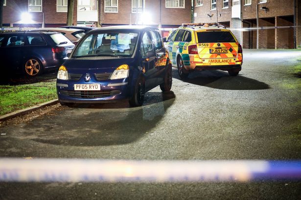 Two men have been hospitalized after reports of a stabbing.