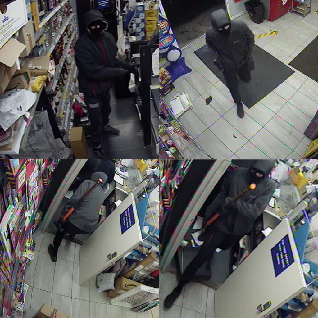 Greater Manchester Police Released Footage Showing The Armed Robbery In