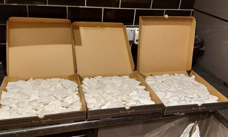 A man has been charged after a large quantity of drugs were seized during a raid in Tameside.