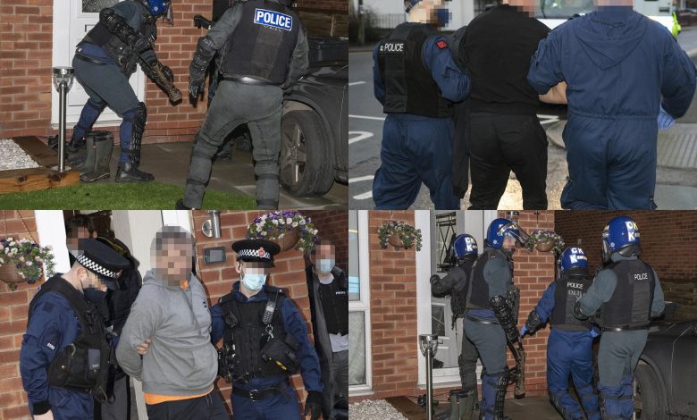 Police investigating drugs supply have raided 18 properties in Wigan