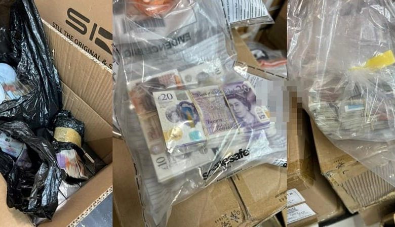 Operation Falcon: Three Men Arrested and £100K Seized in Suspected Criminal Enterprise in Cheetham Hill