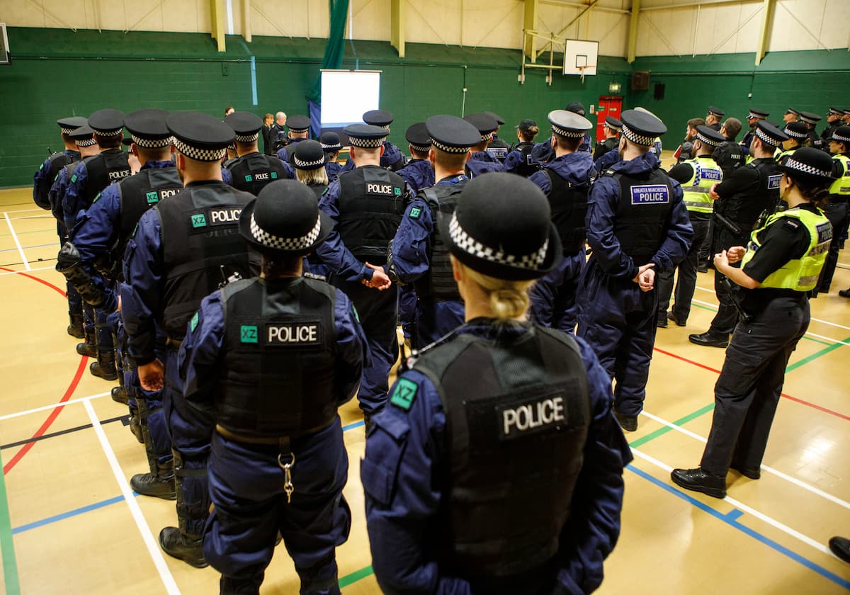 The arrest of nine individuals during a series of well-coordinated raids