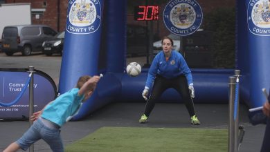 Stockport Cabinet Member Supports Women's Football and Encourages Active Lifestyles