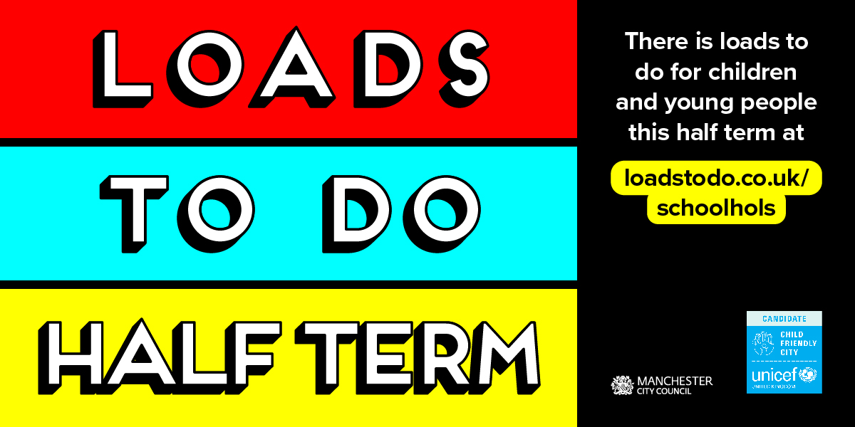 Multi-coloured poster featuring the Loads to Do logo.