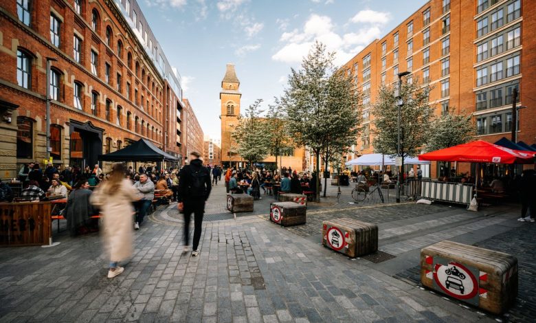 Image of Cutting Room Square in Ancoats.