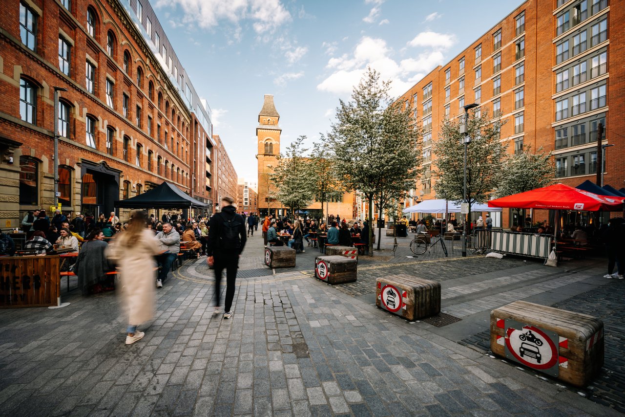 Image of Cutting Room Square in Ancoats.