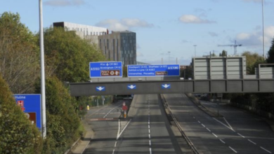 Image of the Mancunian Way.