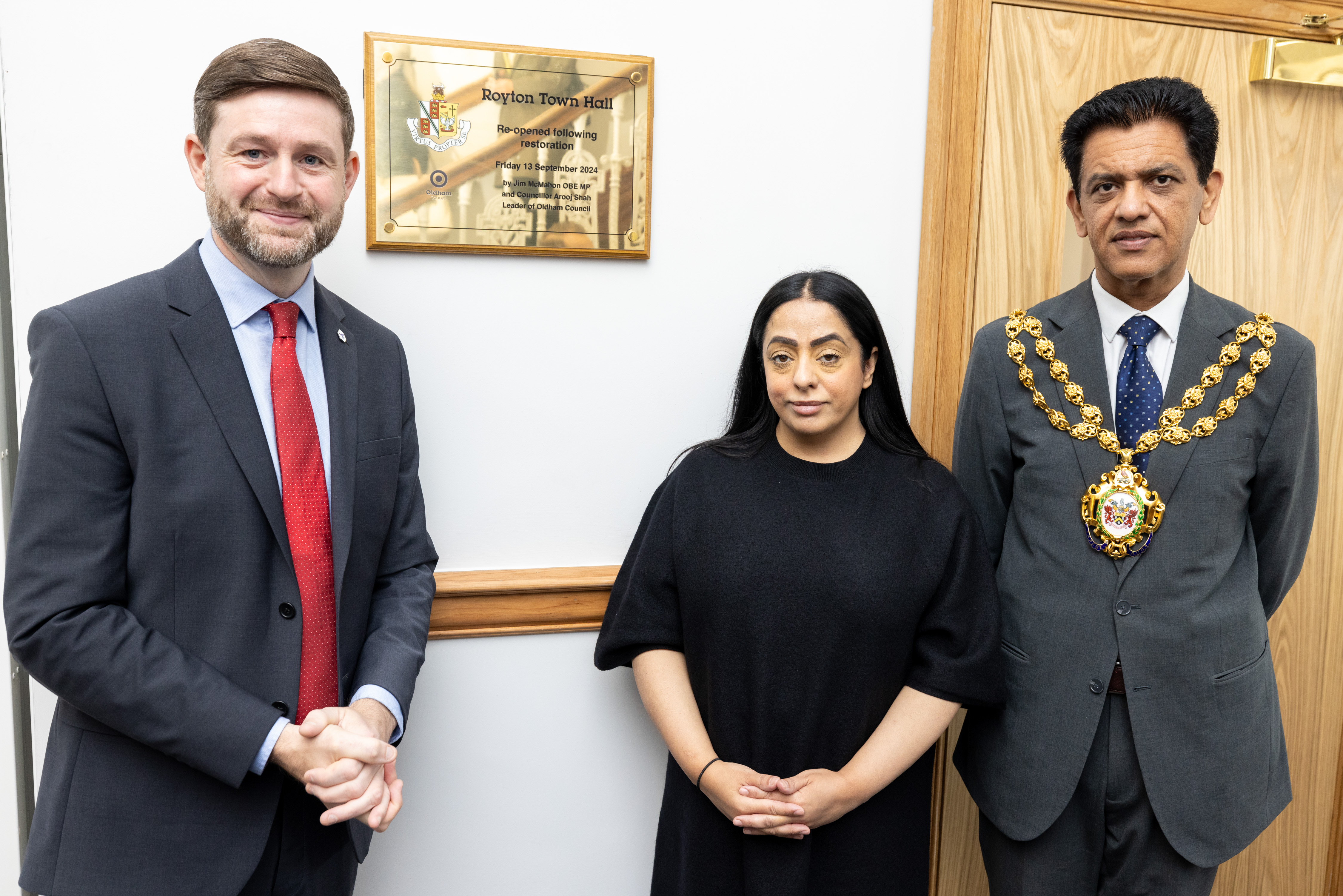 Royton Town Hall opening