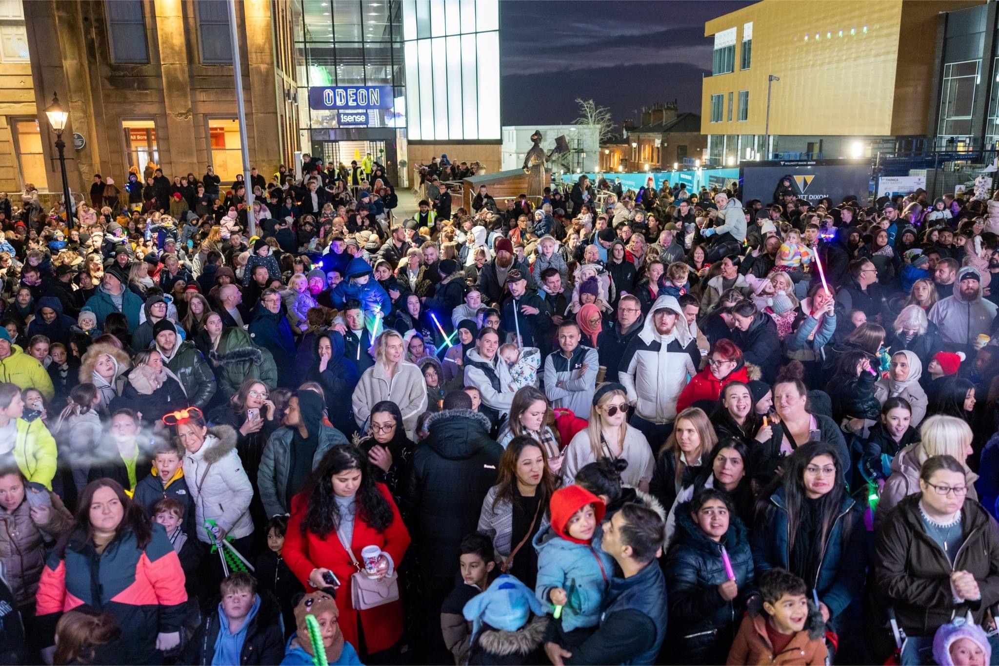 Oldham Christmas Lights Switch-On