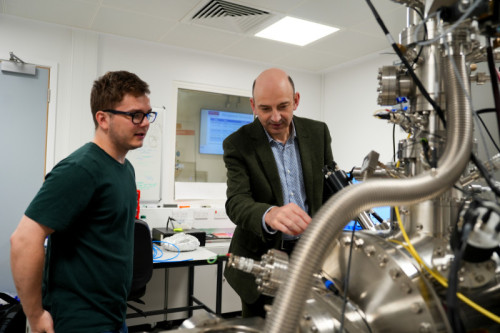 Dr Mason Adshead (left) and Prof Richard Curry (right). Credit: The University of Manchester