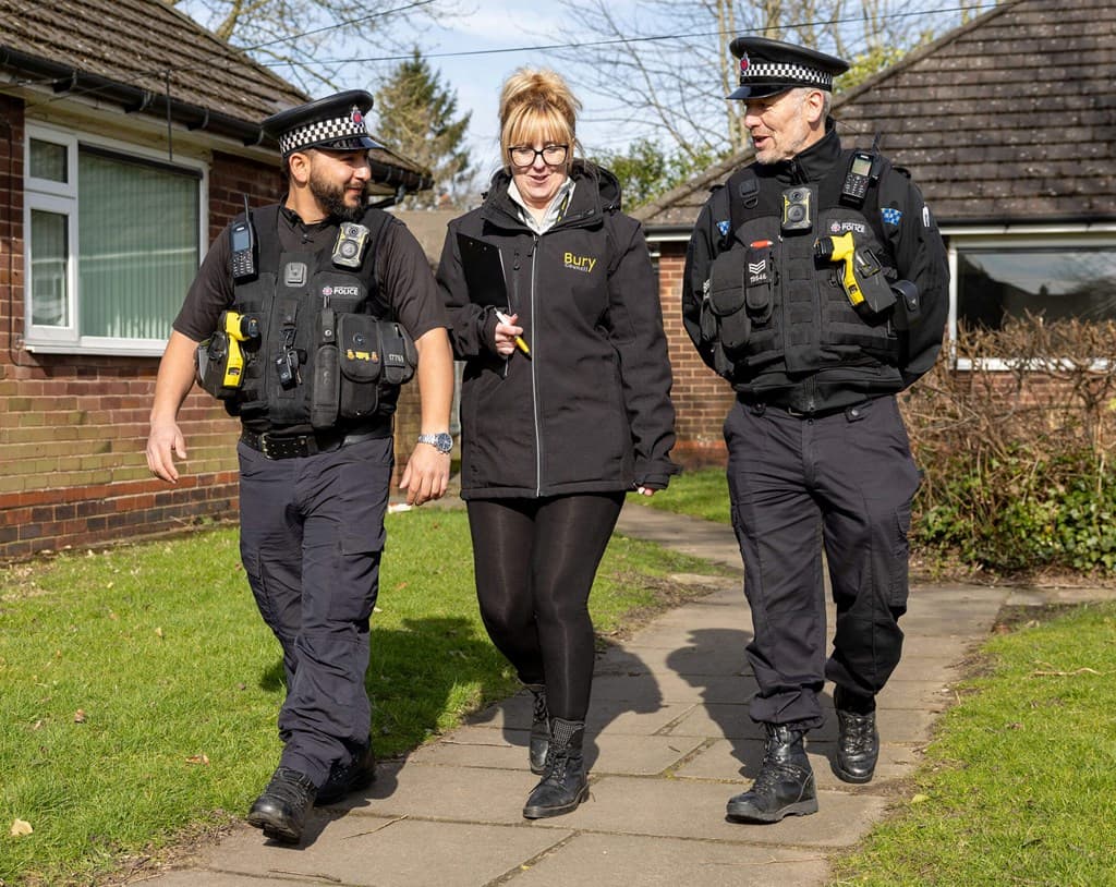 Community walkarounds have taken place in Whitefield.