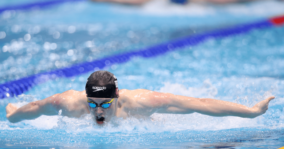 Medal success at national swimming championships