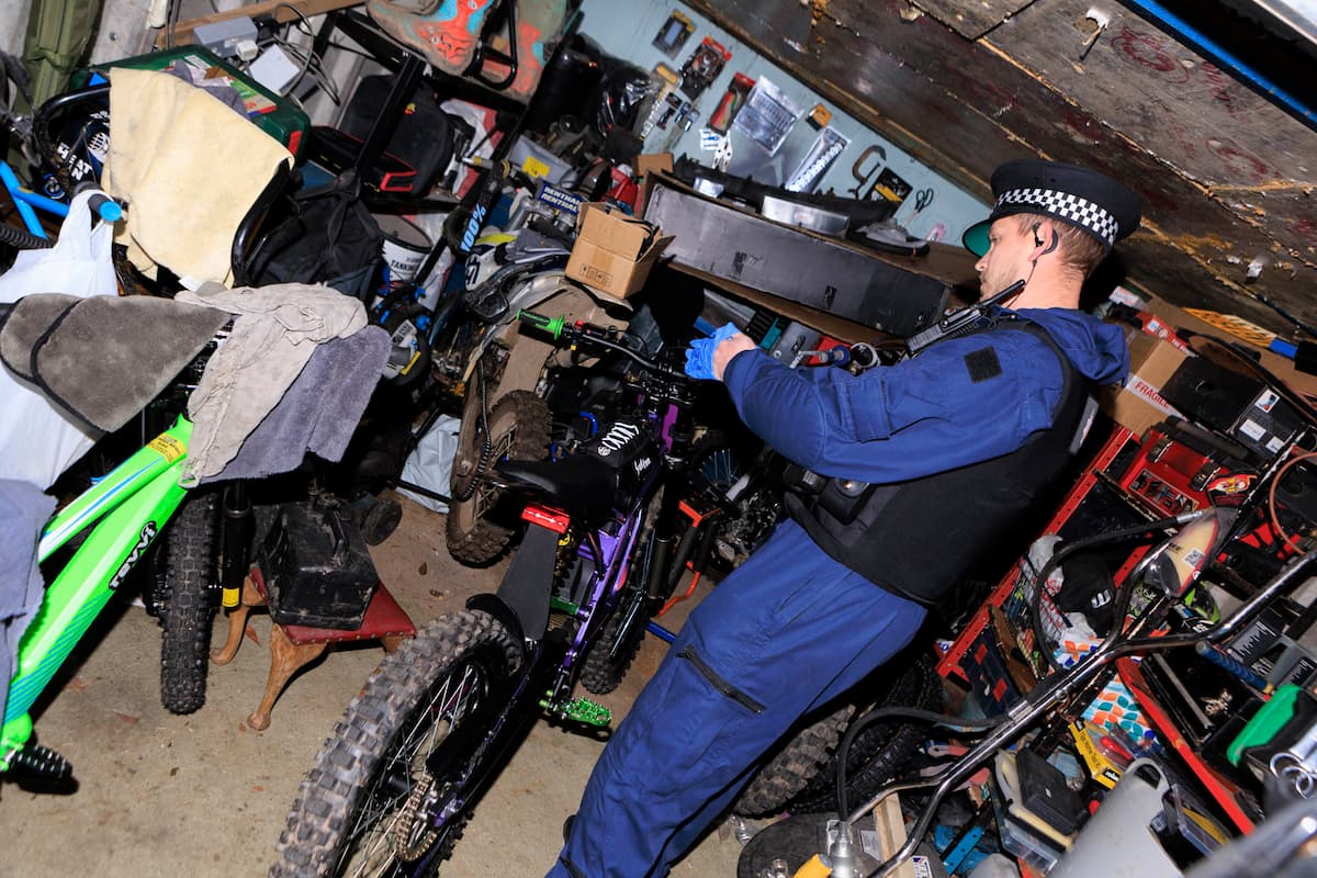 Operation Vulcan Officers Recover Cannabis and E-Bikes in Early Morning Derker Raid