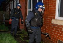 Operation Vulcan strike in early morning raids in Derker