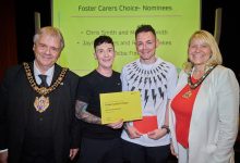 Foster carers with over 700 years' fostering experience between them recognised at annual awards in Manchester 