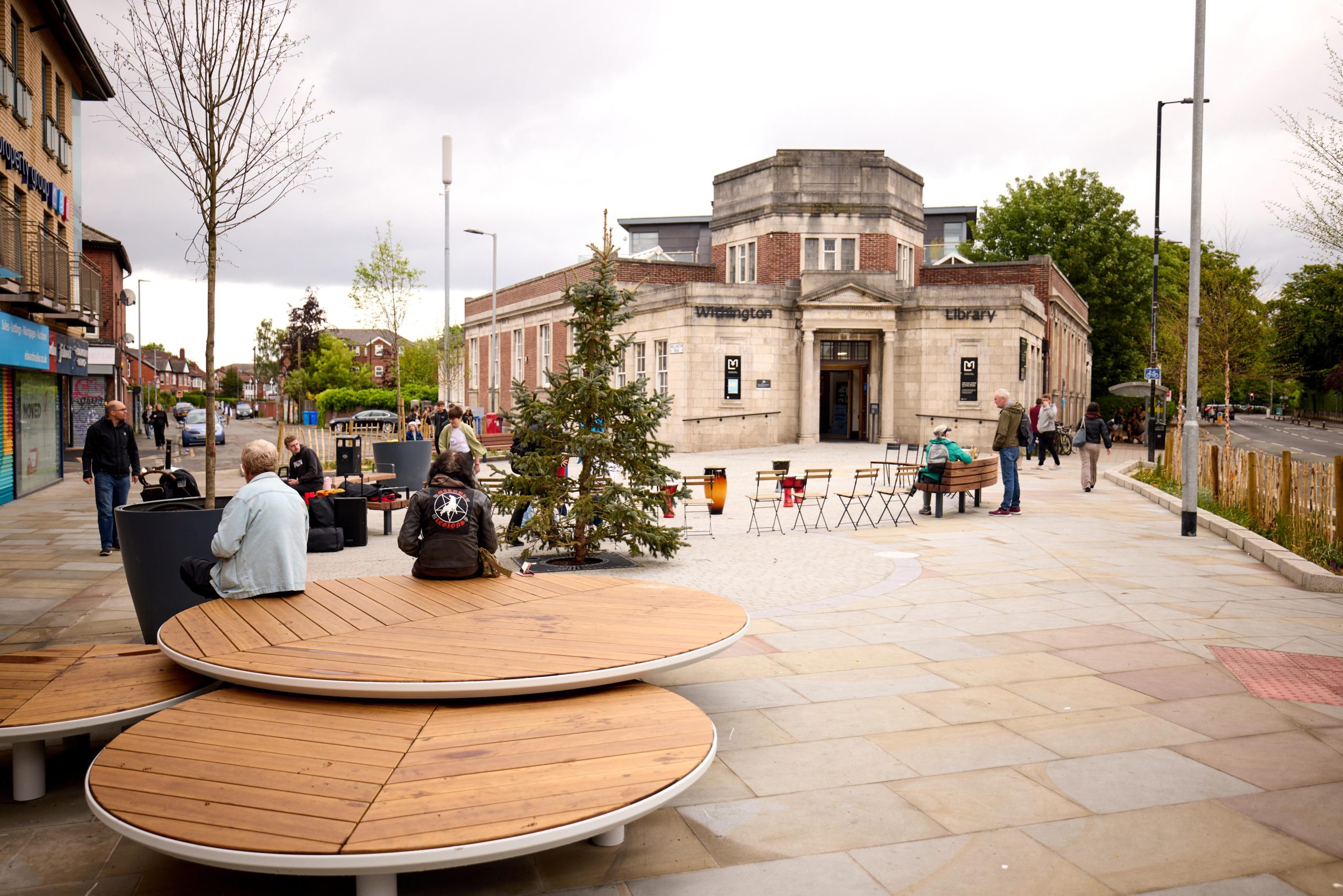 Withington welcomes transformed public spaces as high street investment completes