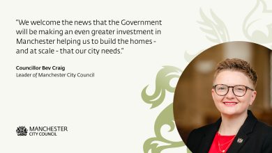 Manchester City Council reacts to Government announcement on new Housing Bank