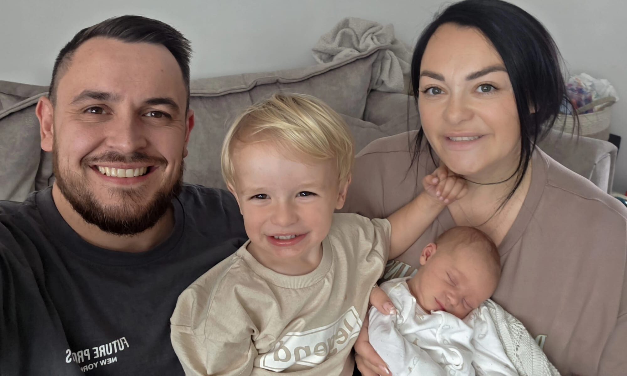 Definitely baby: Mother who went into labour at Oasis concert thanks all who helped her give birth to baby girl