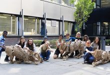 Public art meets climate action as students take part in major global art project
