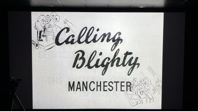 Calling Blighty: relatives of WW2 servicemen visit SODA for a special screening