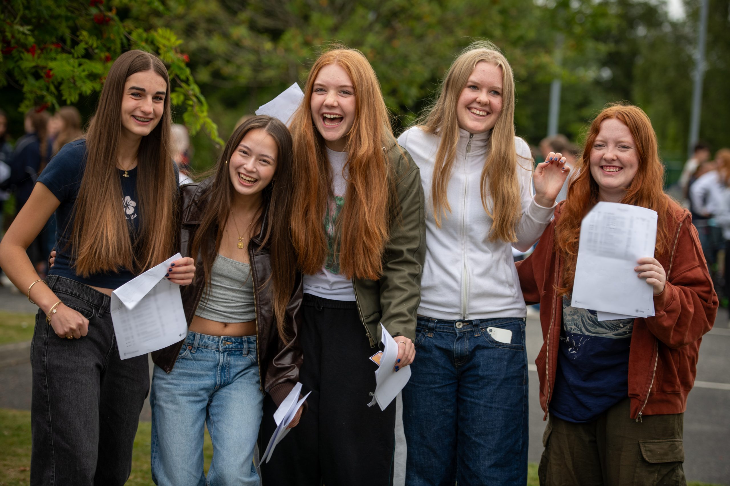 Pupils across Manchester celebrate GCSE success