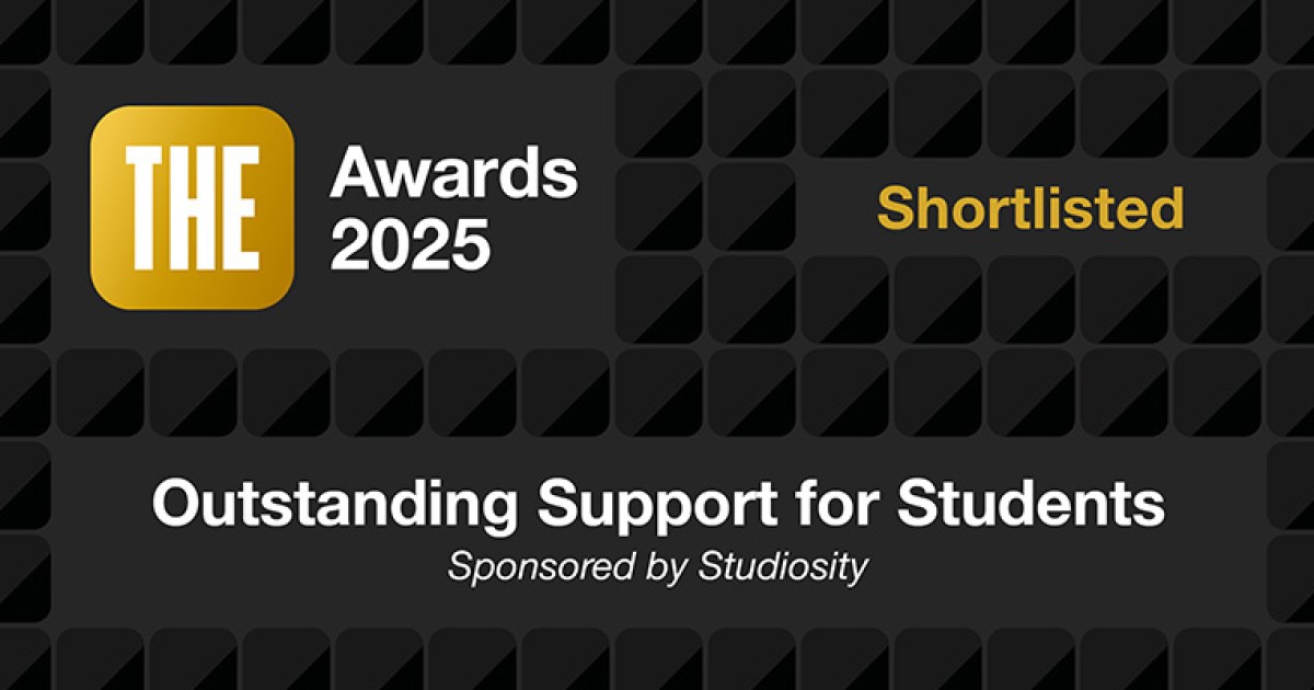 University shortlisted for prestigious Times Higher Education Awards