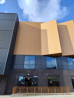 Outside view of the Oldham Archives 