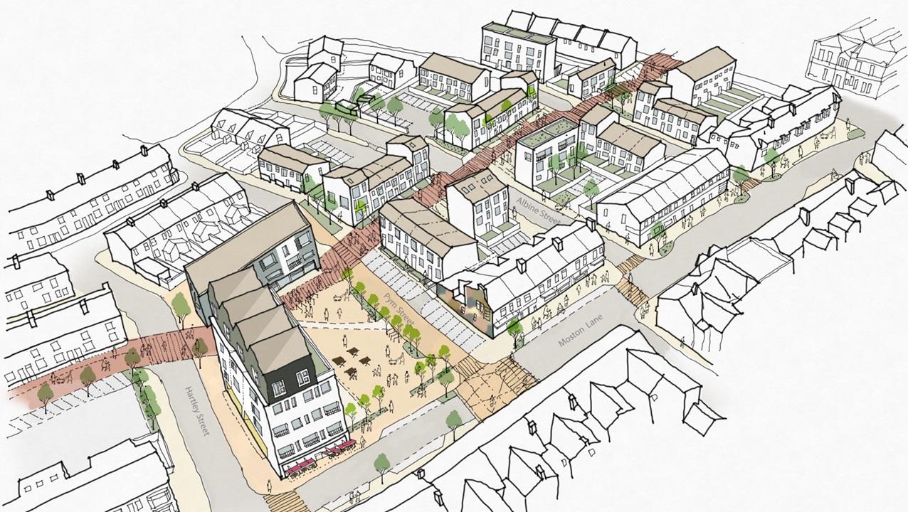 Council accelerates major £25m investment plans for Moston Lane – including new public square