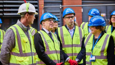 MP visits site of record-breaking Community Diagnostic Centre at Withington Community Hospital
