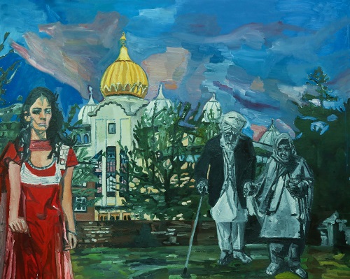 Jasmir Creed's Other Daughter oil on canvas