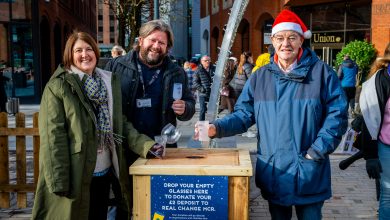 Support a local charity and donate some festive spirit in Manchester