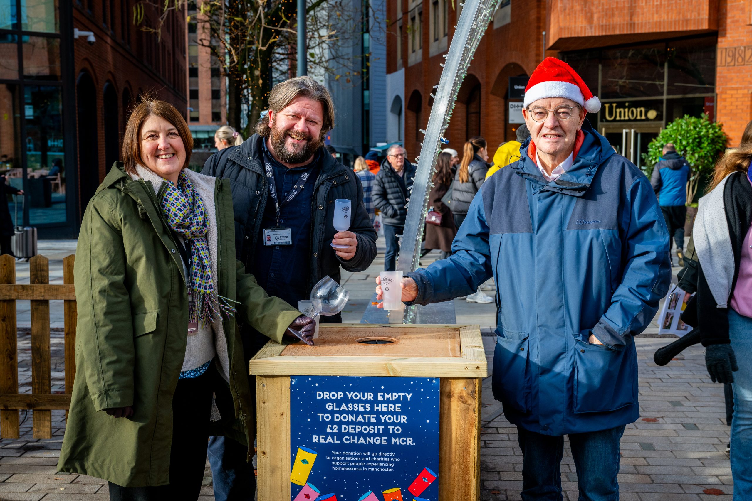 Support a local charity and donate some festive spirit in Manchester
