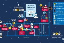 This is the week! Manchester Christmas Markets mapped ahead of Santastic opening this Friday!
