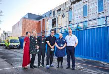 Mayor of Greater Manchester praises progress as £40 million development at Manchester Royal Infirmary reaches key milestone