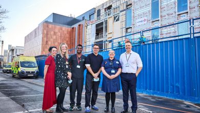 Mayor of Greater Manchester praises progress as £40 million development at Manchester Royal Infirmary reaches key milestone