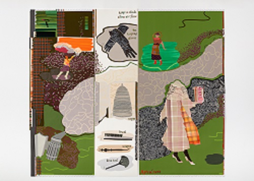 Through intricate papercuts and ornate ceramic vases, Charlotte Hodes constructs imagined portraits by the tools of their trade 