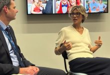 Child therapist, broadcaster, and author Kate Silverton delivers inspirational talk to students