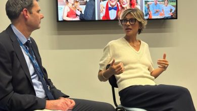Child therapist, broadcaster, and author Kate Silverton delivers inspirational talk to students