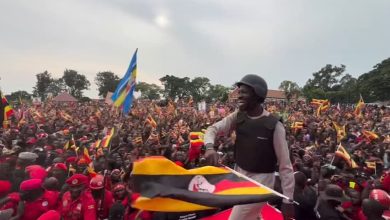Bobi Wine - Election Campaign with Bulletprof Vest