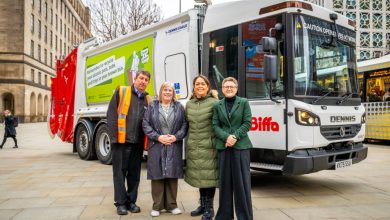 12 new waste trucks launched to help access harder to reach streets