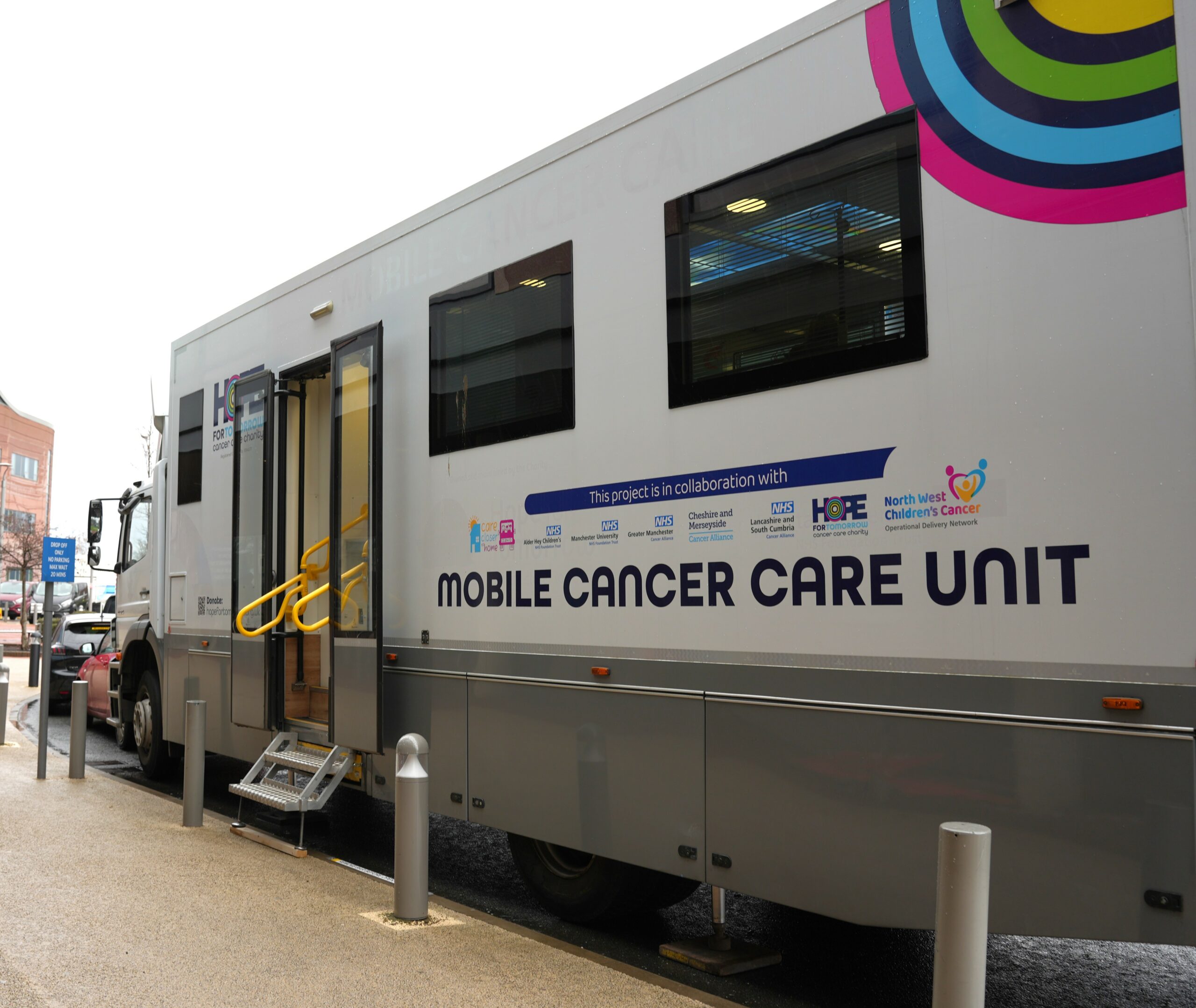 UK’s first children’s mobile cancer care unit brings care closer to home
