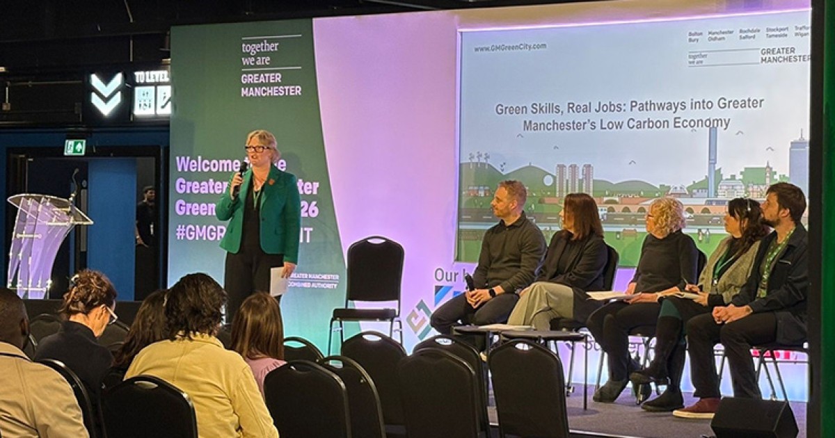 Developing skills for Greater Manchester’s ‘Green Revolution’