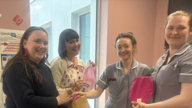 Fashion graduate designs stylish stoma bag covers to boost patient wellbeing