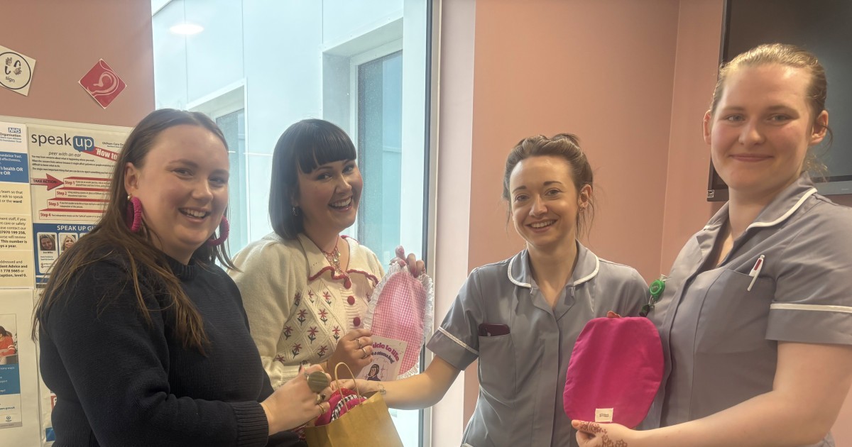 Fashion graduate designs stylish stoma bag covers to boost patient wellbeing