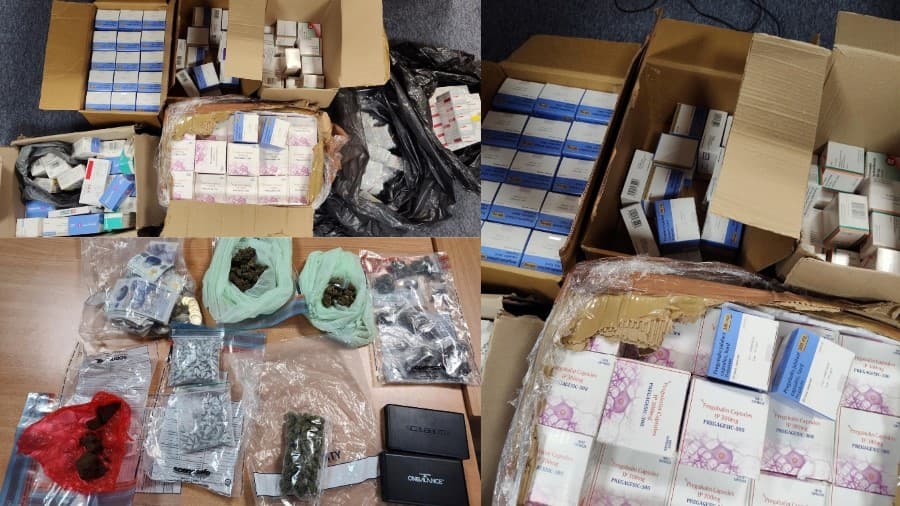 More than 20,000 prescription drugs seized and two arrested in Rusholme